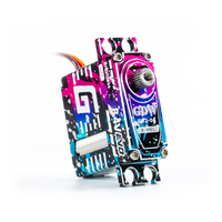 Servomoteur numérique sans balais GDW G22 8.4V de taille moyenne - Moteurs métalliques haute vitesse avec couple de 22KG pour hélicoptère et avion RC