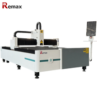 Machine de découpe laser à fibre CNC 1500W 2kW 3kW pour la découpe de tôles métalliques, machine de découpe laser Remax 3015