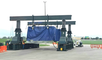 Grande installation de transformateur 220t Portique hydraulique modulaire spécial/élévateur de portail/grue