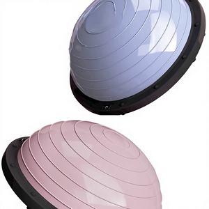 Ballon semi-circulaire pour le yoga, le Pilates et l'entraînement des muscles du plancher pelvien - Surface mate anti-explosion - Product Image 3