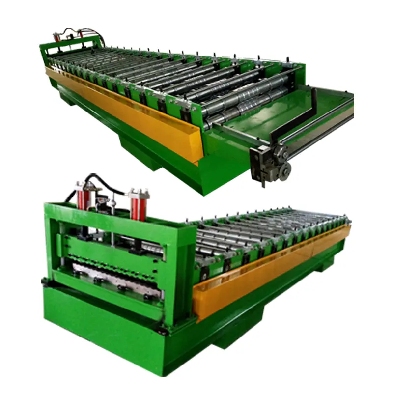 Colored Steel Roof Machine Metal Roofing Roll Forming Machine iron sheet clay Roof Sheet Tile Making machinery