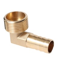 Coude en laiton fileté NPT 1/8 1/4 5/16 pour tuyau de gaz, connecteur de tuyau en laiton