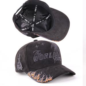 Chất Lượng Cao Da Lộn Tùy Chỉnh 3D Thêu Logo Thể Thao Cap Hat Mũ Bóng Chày Với Biểu Tượng Tùy Chỉnh - Product Image 6