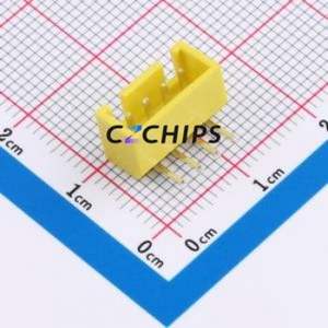 ZX-HA2.54-4PWZ-Y Wire-to-Board Pin Header Bent Lead Through Hole,P=2.5mm Connector 1x4P 2.5mm Right Angle Insert XHB - Product Image 1