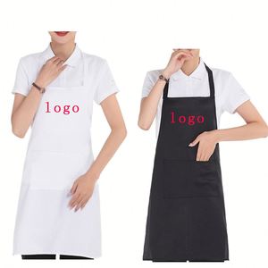 Tablier de Chef Personnalisable avec Logo Imperméable pour Restaurants, Sublimation 100% Polyester avec Sangle Réglable, Tabliers Personnalisables pour Hommes - Product Image 1