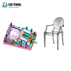Leisure plastic chair mould processing, acrylic chair mould