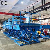 Plateforme élévatrice à ciseaux verticale stationnaire de 3 tonnes pour usage en entrepôt, élévateur hydraulique