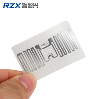 Etiquetas Adhesivas de Papel Resistentes al Agua y a la Intemperie con Memoria EPC de 128 Bits para UHF RFID 860-960MHz Impinj M730/M830 para Comercio Minorista