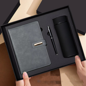 Set Regalo Aziendale All'Ingrosso Eco-Friendly con Taccuino in PU, Penna e Bottiglia d'Acqua per Regali di Benvenuto per Dipendenti - Product Image 4
