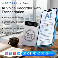 Enregistreur vocal AI avec écran couleur, grande autonomie de batterie, traduction en 152 langues pour conférences internationales, portable