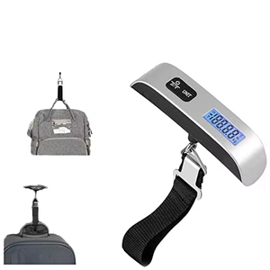 50 किलोग्राम 110lbs क्षमता एलसीडी डिस्प्ले हैंग स्केल डिजिटल एब्स स्केल ट्रैवल एक्सेसरीज ओम अनुकूलित समर्थन - Product Image 2