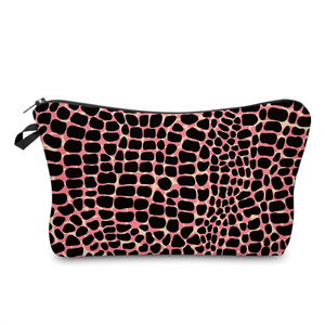 Custom Logo Animal Print Cosmetic <b>Bag</b> Zipper Makeup Pouch Foldable Travel <b>Toiletry</b> Case for <b>Women</b> - Product Image 3