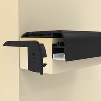 Profil en bande de haute qualité OEM extrusions de logement en aluminium profilé en aluminium encastré à LED pour escalier