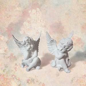 Articles religieux, statue d'ange, ornement en résine, accessoire photo pour Noël et Pâques, peint à la main, accessoires imperméables - Product Image 2
