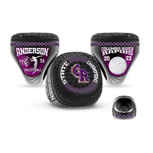 Nouvelle bague de championnat personnalisée de haute qualité, modèle 2026, design unique, bijou pour <span class=keywords><strong>homme</strong></span> fan de basketball - Product Image 4