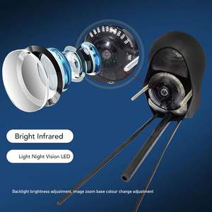 Caméra <span class=keywords><strong>de</strong></span> pêche sous-marine JXI avec écran tactile LCD 5 pouces, vision nocturne, moniteur 1800TVL HD, détecteur <span class=keywords><strong>de</strong></span> poissons IP67, luminosité 2000cd - Product Image 4