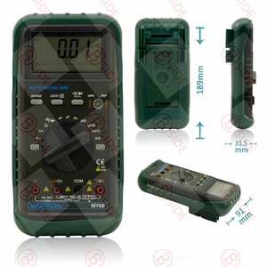 Bsides My68 Digital Multimeter 10A 600V Auto <b>Range</b> Handheld Capacitance Frequency Meter - Product Image 1