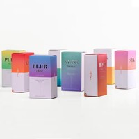 Papier vide personnalisé de marque privée pour vernis à ongles gel boîte d'emballage d'huile emballage pour vernis à ongles