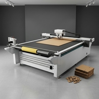 Plotter Digital Multiusos de Cama Plana, Máquinas Cortadoras de Cajas de Regalo y Pancartas con Alimentador Automático