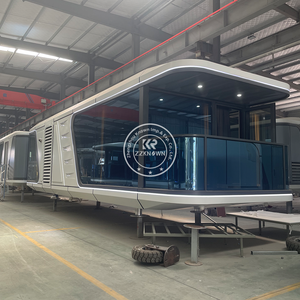 Case d'albergo capsula <span class=keywords><strong>spaziale</strong></span> prefabbricata prefabbricata moderna capsula <span class=keywords><strong>spaziale</strong></span> portacontainer casa capsula <span class=keywords><strong>spaziale</strong></span> casa 2 camere da letto - Product Image 2