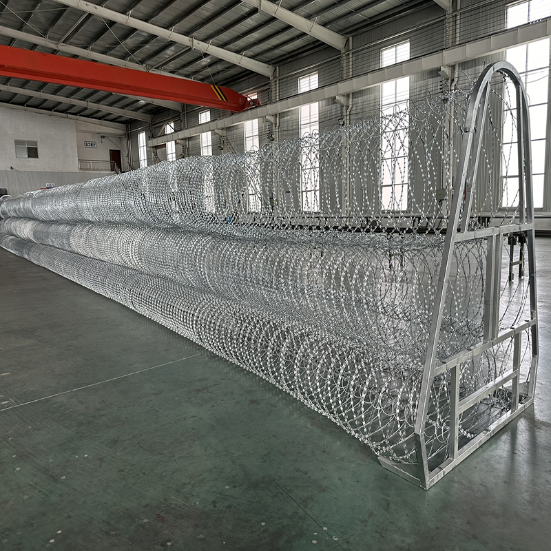 Flat Wrap Razor Barbed Wire Blade