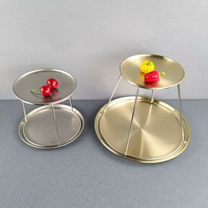 Soporte de acero inoxidable para servir comida y frutas de <span class=keywords><strong>Pizza</strong></span> de Metal de alambre de plata para accesorios de cocina Hotel soporte de <span class=keywords><strong>Pizza</strong></span> - Product Image 5