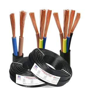 高品质电线护套软电缆3芯1.5毫米2.5毫米Rvv电缆聚氯乙烯铜绝缘