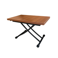Table à manger haute ajustable, pliable, multifonctionnelle, thé, café, pour gagner de l'espace