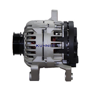 Alternateur compatible avec RENAULT TWINGO II 1.2 TCe 100 (CN0P) Essence (KW : 75, CV : 102) de 02-2011 KUHNER 302066RI NEUF - Product Image 2