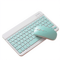 Tasso Slim Mini Wireless 10-inci 78-Tombol 3000-DPI Set Keyboard Mouse untuk Laptop Desain Ultra Tipis Tersedia di Stok