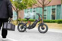 Vélo Électrique Pédalé 52V 70Ah Lithium-Ion pour Adultes, Vélo de Ville, Longue Portée, Hydraulique, Entrepôt UE