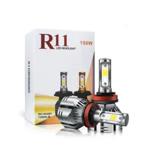China Factory Free Customized Logo Wholesale Led Headlight Bulb Good Quality R11 Led Headlight H4 220w