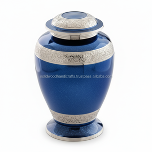 Urnes de crémation pour adultes faites à la main pour cendres Urnes funéraires pour hommes et femmes à bas prix - Product Image 1