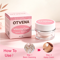 Crème éclaircissante pour le visage OTVENA, hydratation intense, atténue les taches, améliore la peau terne, unifie le teint, soin de la peau du visage