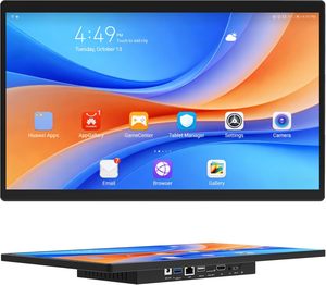 Computadora Todo en Uno de 21.5 Pulgadas con Android 12, Panel <span class=keywords><strong>PC</strong></span> Industrial con Pantalla Táctil y Soporte de Pared, RK3399, 4GB de RAM, 64GB de ROM, 1920*1080 IPS - Product Image 3