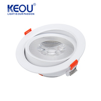KEOU Encastré 3W 5W 7W 9W 12W Led Spot Light Home Indoor Round Down Light
