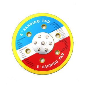 Haute Performance 6 pouces jaune plaque de support voiture carrosserie polissage Machine 12000 tr/min vitesse maximale Nylon matériel efficace tampons de polissage - Product Image 4