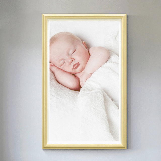 Digital Art Frame 21.5" Electronic Nft Smart Picture Display Download Scree Acrylic Digital Photo Frame With Wifi Video For Art