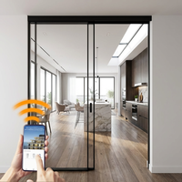 Operador de Puerta Lineal Ultrasilencioso con Levitación Magnética, Abrepuertas Automático Deslizante con Control por APP y Bluetooth