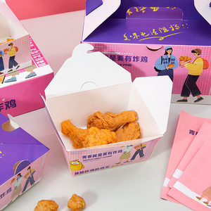 36 Anni di Esperienza nella Produzione di Scatole di Carta Personalizzate per Pollo Fritto, Hamburger e Patatine, Confezioni Alimentari in Carta Kraft - Product Image 6