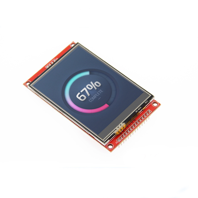 3.2 Inch SPI Serial LCD Display 320*240 TFT LCD Module Display Screen with Touch Panel Driver IC ILI9341for MCU