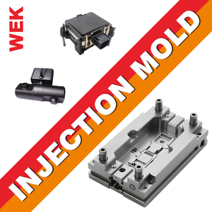 Moulage par <span class=keywords><strong>injection</strong></span> plastique multi-cavités de haute précision WEK pour capteurs automobiles et coques en plastique avec matériaux ABS/PVC/PP/PC - Product Image 1