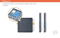 Carte de développement NanoPi R5C, double 2.5G+M.2 WiFi, mini routeur, boîtier métallique, alimentation USB-C 5V, RK3568 pour 2.0