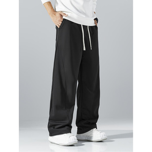 Venta Directa de Fábrica, <span class=keywords><strong>Comercio</strong></span> Exterior Transfronterizo, Pantalones Casuales Rectos Retro Estilo Americano, Diseño Holgado de Moda Urbana para Hombre - Product Image 4