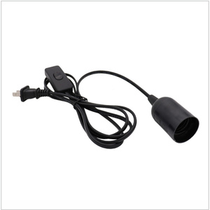 EU US Plug 1.8m Power <strong>Cord</strong> Cables <strong>E26</strong> E27 E12 E14 Lamp Base Holder With Switch Wire for Pendant Led <strong>Bulbs</strong> <strong>Socket</strong> - Product Image 5