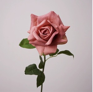 High End Silk <b>Artificial</b> Rose Flower With <b>Stems</b> For Wedding Reception Table Centerpiece Home Decor - Product Image 2