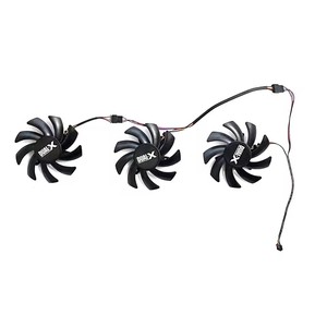 Ventilateur de refroidissement pour carte graphique Sapphire <span class=keywords><strong>R9</strong></span> 290X <span class=keywords><strong>290</strong></span> 280 Vapor-X OC Platinum, FDC10H12S9-C 85MM 4PIN DC 12V 0.35A <span class=keywords><strong>R9</strong></span> 290X GPU - Product Image 2