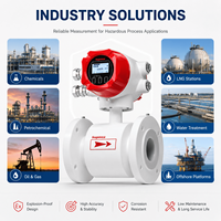 Débitmètre électromagnétique Supmea LDG-SUP-A100D ATEX IECEx Ex Db Ib IIC T6 Gb pour zones inflammables et explosives