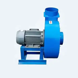 China Factory 380V High Static Pressure Large Air Volume Dust Extraction Wood Chip Sawdust Centrifugal Fan Blower