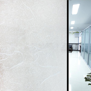 Customizable Patterned Frosted <strong>Window</strong> Glass <strong>Film</strong> Static <strong>Cling</strong> No Glue Required Easy Installation For Interior - Product Image 3